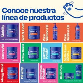 Dogelthy Allergy Blend Suplemento Alergias Perros 270g Sabor Cerdo