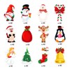 Qpout 24 Pack Christmas Sticky Notes, 2.75x4.3 inch Christmas Theme