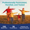 NewRhythm Probiotics 120 Billion CFU 36 Strains, 3-in-1 Probiotics for