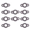 New 10pcs Pipe Flange Gasket For 49cc 66cc 80cc 2 Stroke Engine Motorized Bicycle