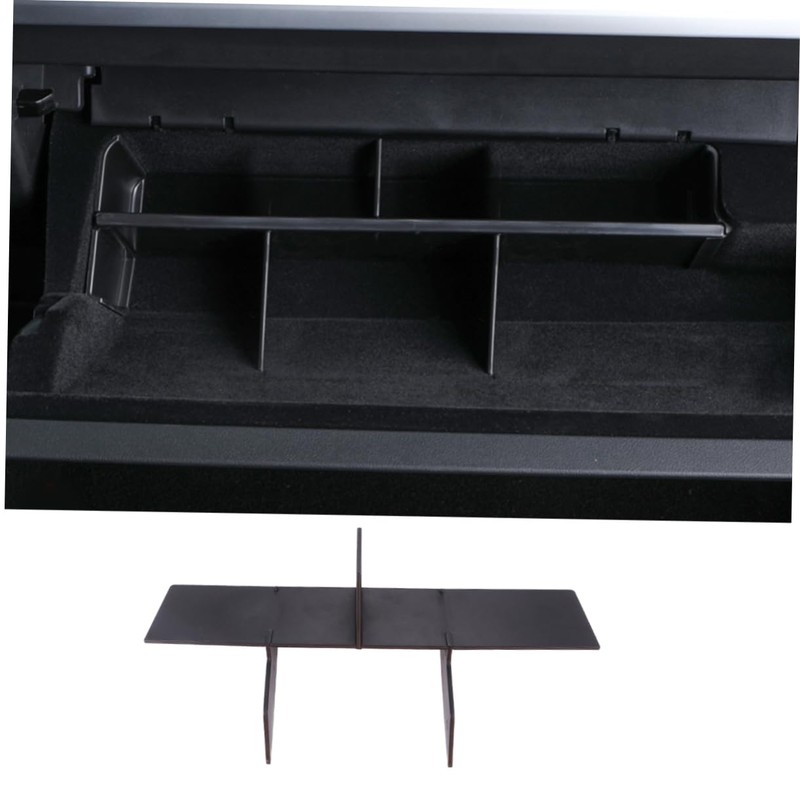 Outanaya Glove Box Organizer Divider for Model Armrest Box Storage