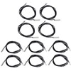 10Pcs Thermistor Sensor NTC Temp Temperature Probe 5x25mm Cylindrical Head