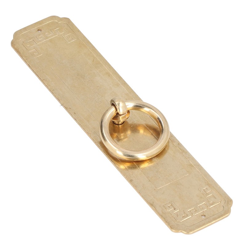 Cabinet Door Handle Chinese Furniture Antique Pattern Pure Copper Cabinet