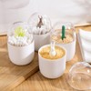 AKOAK 1 Pack Empty Four Season Plant Toothpick Box/Animal Cotton