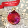 Glass Eye Studio Ball Ornament Nose so Bright