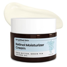 얼굴용 레티놀 크림 잔 및 2.5 보습제 히알루론산 함유 클럽 1.7온스 [1.7 Fl Oz 1개입] Retinol Cream for Face with 2.5 Moisturizer and Hyaluronic Acid, Club 1.7 oz [1.7 Fl Oz, 1 Count]