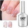 GAOY- Esmalte de uñas en gel Jelly Nude, esmalte en