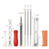OFFCUP Chainsaw Sharpener File Kit, 5/32, 3/16, and 7/32 Round