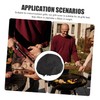 KONTONTY Portable Cover Lightweight Round Gas Grill Cover for Outdoor