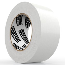 Lockport White Duct Tape 2in x 45 Yard - Heavy Duty Duct Tape Heavy Duty Waterproof - White Tape for B2B, Home Use, DIY Projects, and Repairs