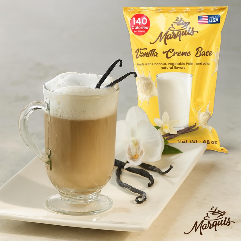 Marquis Vanilla Drink Mix – Smoothie Base and Blended Cream