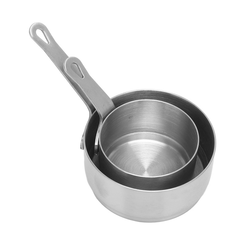 2pcs Sauce Cup 304 Stainless Steel Stackable Handle Design Mini