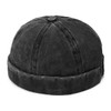 Malaxlx Men's Docker Cap Sailor Hat Docker Hat Harbour Cap
