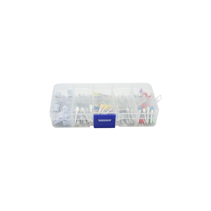 Colorful Teeth Polishing Heads Set, 100 Pieces, Mixed Colours, Compatible