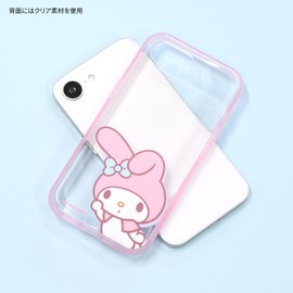 Gourmandies Sanrio Characters IIIIfit Clear iPhone16e Case My Melody SANG-510MM