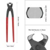 DYWISHKEY 304 Stainless Steel Single Ear Hose Clamps with Pincers