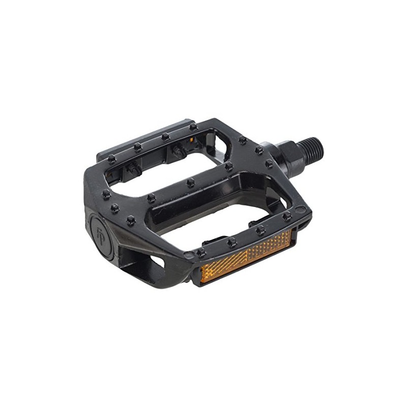 GENERICO Black BMX Pedals with 1/2 Thread