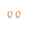 Lansora Mini Tiny Huggie Hoop Earrings Top Upper Ear Cartilage