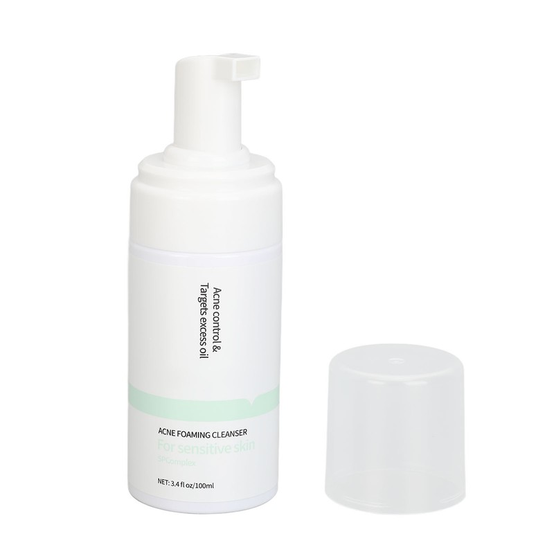 Foaming Facial Cleanser Plant Based Nourishing Face Wash Fine Foaming