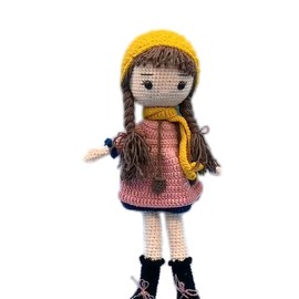 Handmade Crochet Dolls and Stuffed Animals. Bear, Unicorn, Bunny, Cat Cuddle Sleep Toy