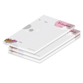 PRICARO Sweet Godfather Shopping List A5 Pack of 3