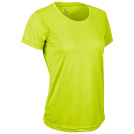 Champro Vision Lightweight Polyester T-Shirt Jersey, Youth X-Small, Optic Yellow