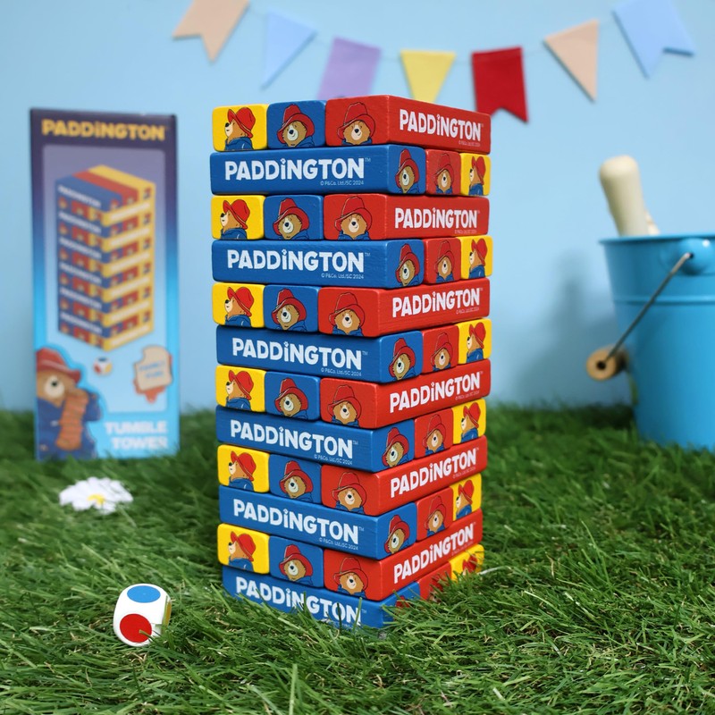 Robert Frederick Paddington Tumble Tower Game - Wooden Set With