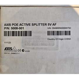 Axis 5008-001 PoE Active Splitter 5V AF