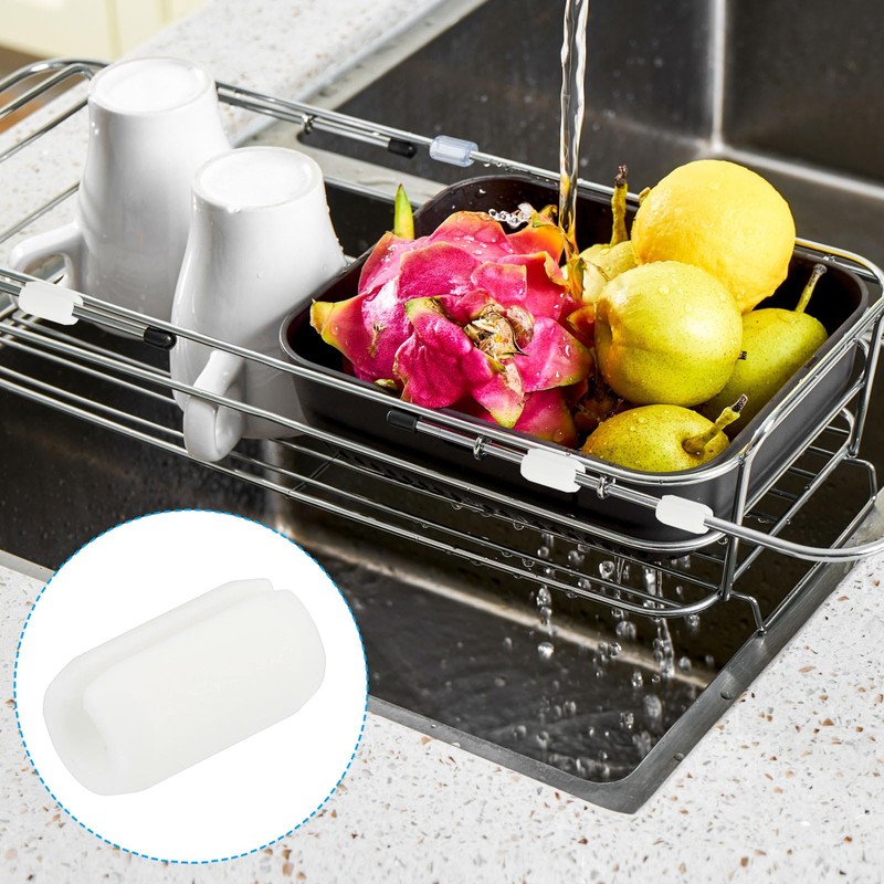PATIKIL Kitchen Sink Rack Feet 40pcs 5mm ID x 8mm