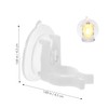 12pcs Electronic Candle Suction Cup Battery Operated Candles Suction Cup