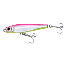 Yo-Zuri R1449-HPSC: Hydro Monster Shot (S) 80Mm 3-1/8", Pink Silver Chartreuse