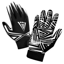 ATERCEL Football Gloves Men Football Receiver Gloves, Enhanced Performance and High Grip Rugby Football Gloves for Adults and Youth
