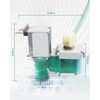 Refrigerator Water Inlet Valve W10341320, Combination Water Inlet Valve Fit