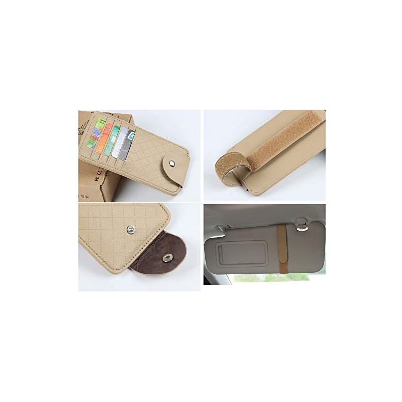 Takelablaze Sun Visor Pocket, For Cars, Visor Pockets, Cards, Glasses,