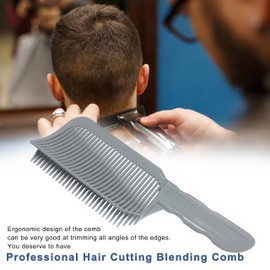 2 Pcs Barber Fade Combs, barber accessories，Professional Hair Cutting Blending Comb, Heat Resistant Flat Top Comb for Men Salon Hairdresser Styling Tools,for Home, Hair Salon