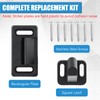 TAGLLY All Metal RV Screen Door Latch (Right Hand), Zinc