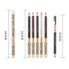 FOMIYES 2pcs Eyebrow Filler Eyebrow Pencils with Brush Brow Gel