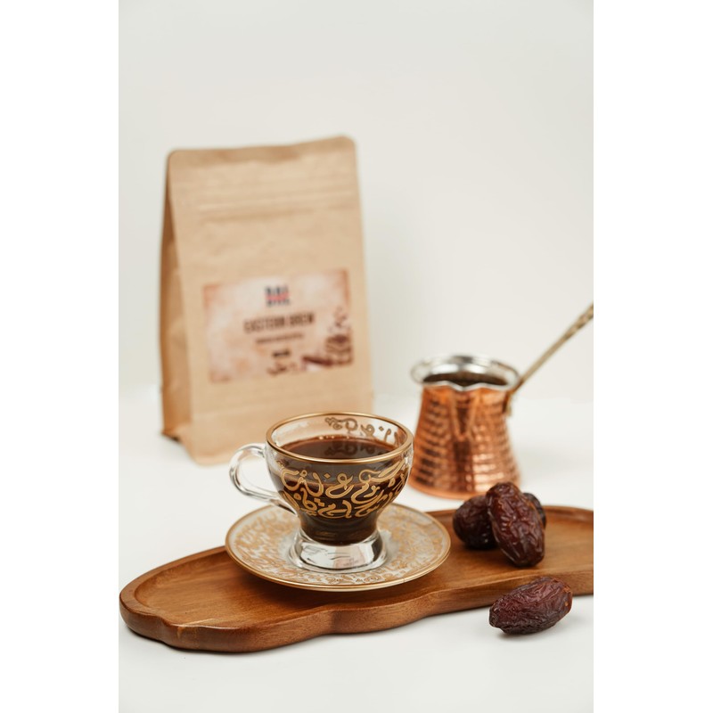 BAL Coffee Eastern Brew Turkish Style Coffee - Caffeine-Free, Vegan-Friendly