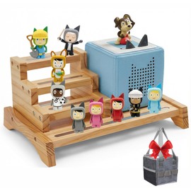 Gieanoo 3-Tier Tonie Shelf, Tonie Display Stand for Toniebox 2 Toniebox 1