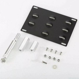 Unbranded Front Bumper Tow Hook Hole Eye License Mount Bracket For 14-20 Mazda Speed 6 MS6