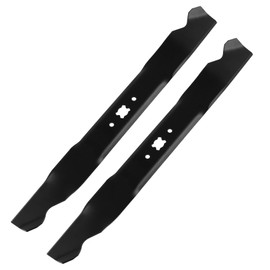 DOCAS 21 inch Mower Mulching Blades for Troy Bilt TB280ES TB240 TB130 TB230 TB210 TB110 TB220 TB320 Cub Cadet MTD 21" Deck Replace for 942-0741A 742-0741 742-0741A 942-0741 (2 Pack)