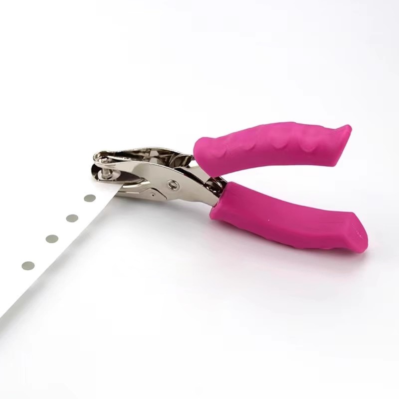 Single Hole Punch – 6mm Handheld Paper Punch with Soft