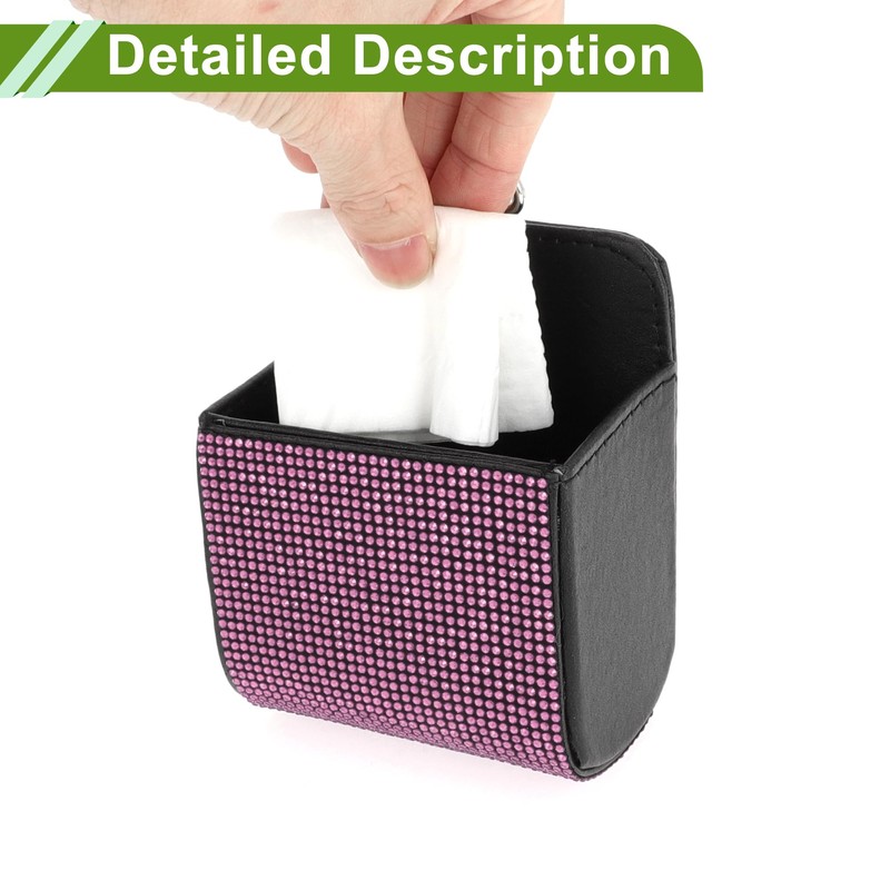 HOPESPANNER Universal 3.5" Length 2.4" Width 4.7" Height Car Trash