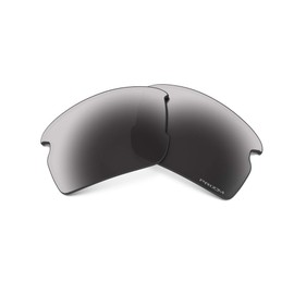 Oakley Flak 2.0 Low Bridge Fit Rectangular Replacement Sunglass Lenses, Prizm Black Polarized, 61 mm