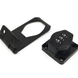 Password Security Lock for Drawers, Lockers & Hinges Drawer Door Lock - Black 5ea