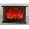 Simulated LED Fireplace Lantern USB & Battery Powered Flameless Light