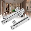 Hinge, Stainless Steel 360 Degree Rotation Door Pivot Hinges Silver