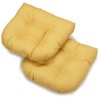 Comfy 2 Piece Chaise Lounge Cushion Outdoor 19'' W x