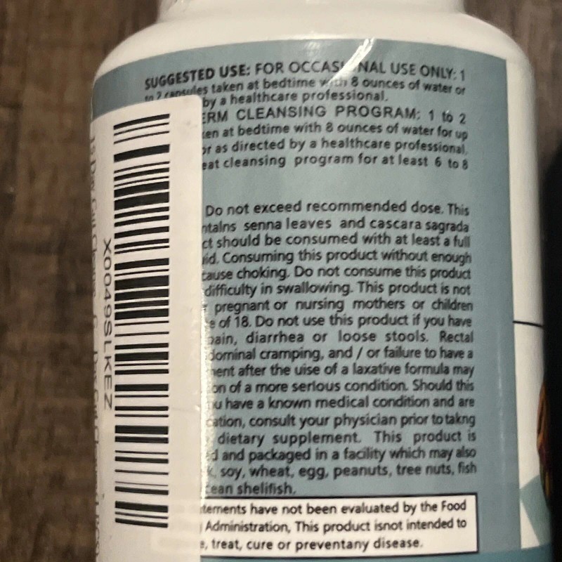 Milamiamor Gut & Colon Support 15-Day Cleanse and Detox 30