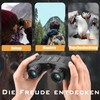 LUXUN 10x25 Binoculars for Adults, Small Binoculars with BaK4 Prism,